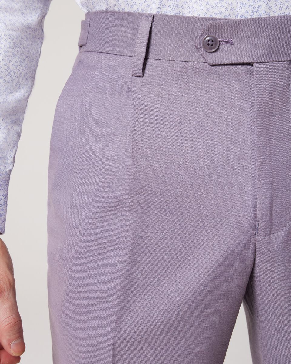 Slim Stretch Marle Tailored Pant, Lilac, hi-res